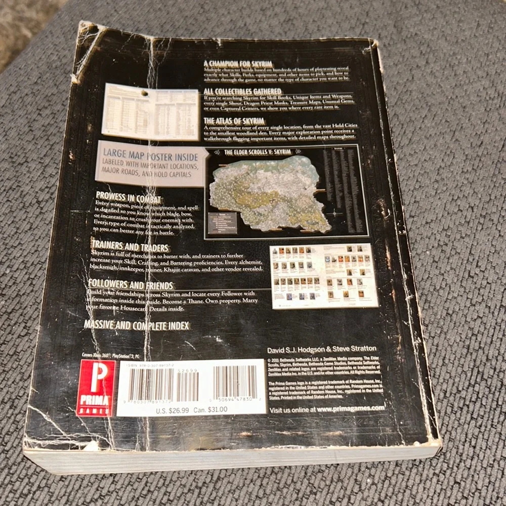 Skyrim official game guide